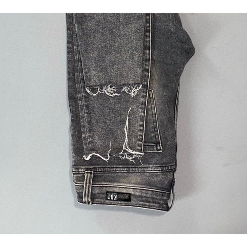KUT From The Kloth Connie Fab AB Ankle Skinny Fray Stretch Denim Jeans. Size 6. - Picture 5 of 9